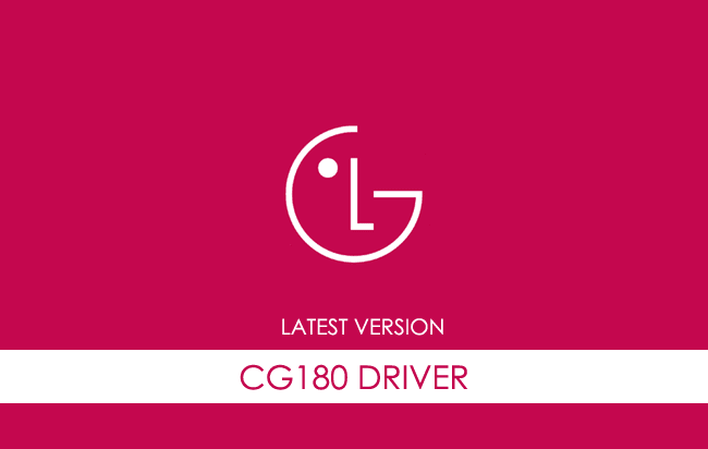 LG CG180 USB Driver