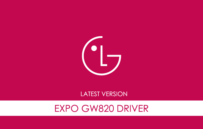 LG Expo GW820 USB Driver