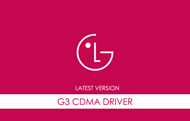 LG G3 CDMA USB Driver