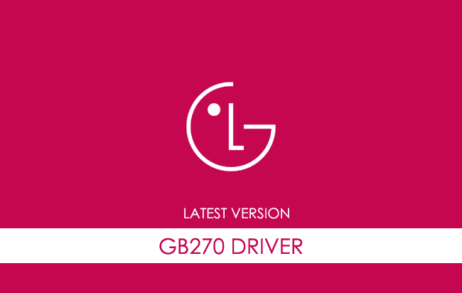 LG GB270 USB Driver