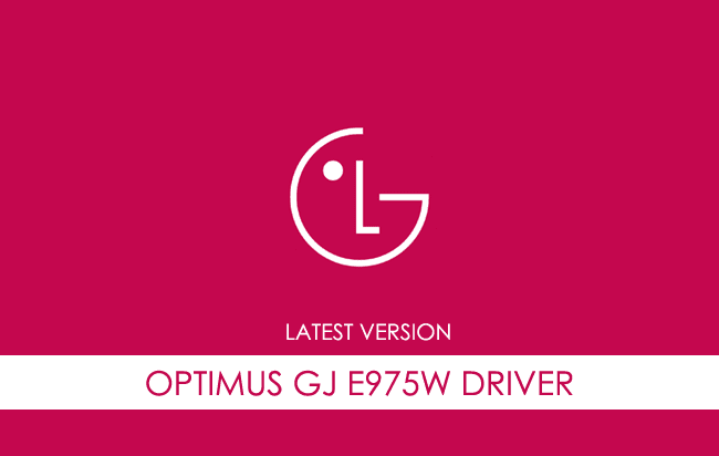 LG Optimus GJ E975W USB Driver