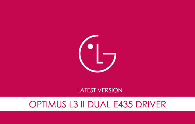 LG Optimus L3 II Dual E435 USB Driver