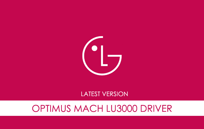LG Optimus Mach LU3000 USB Driver