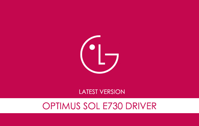 LG Optimus Sol E730 USB Driver