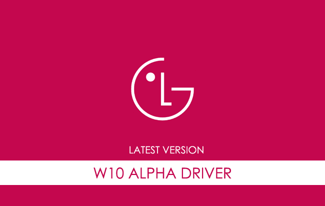 LG W10 Alpha USB Driver