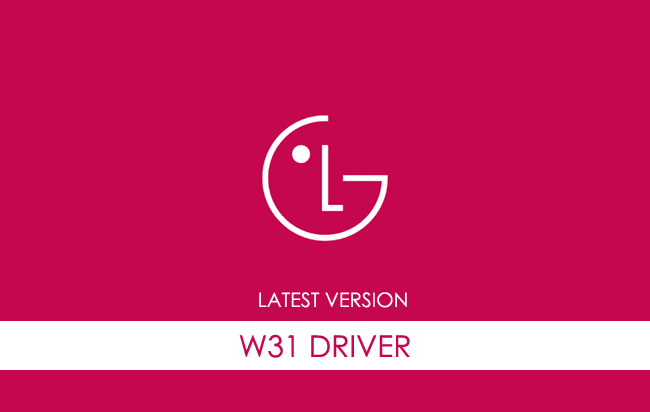 LG W31 USB Driver